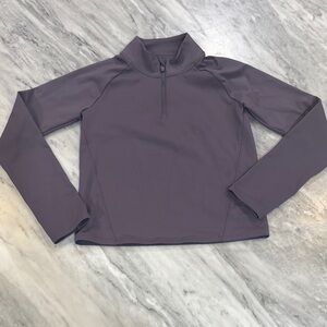 Dark Gray Quarter-Zip Pullover